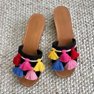 Soludos Fringe Sandals